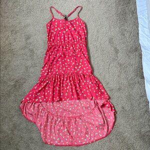 O’Neill Racerback High Low Waterfall Dress Size Small